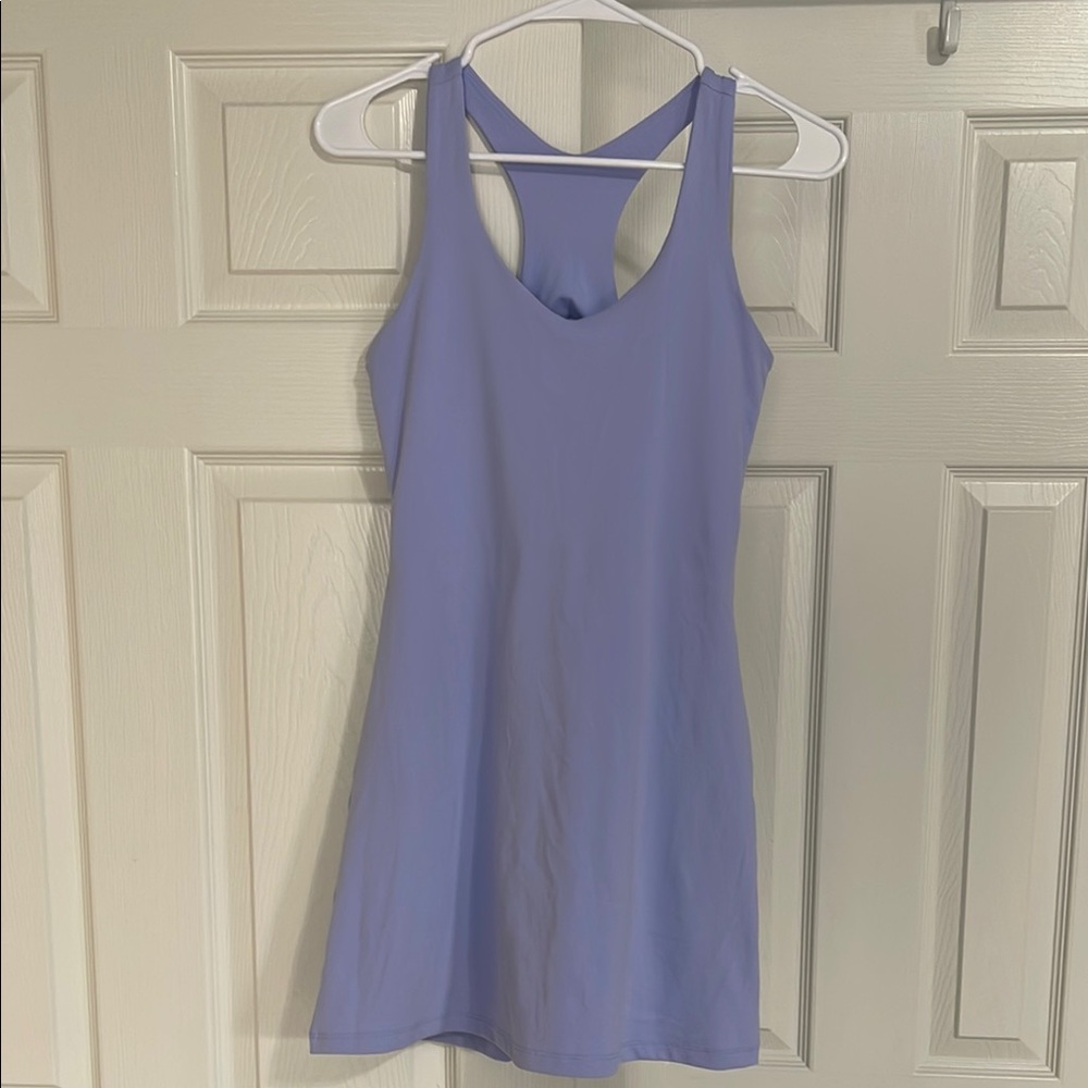 Lavender Racerback Tennis Dress